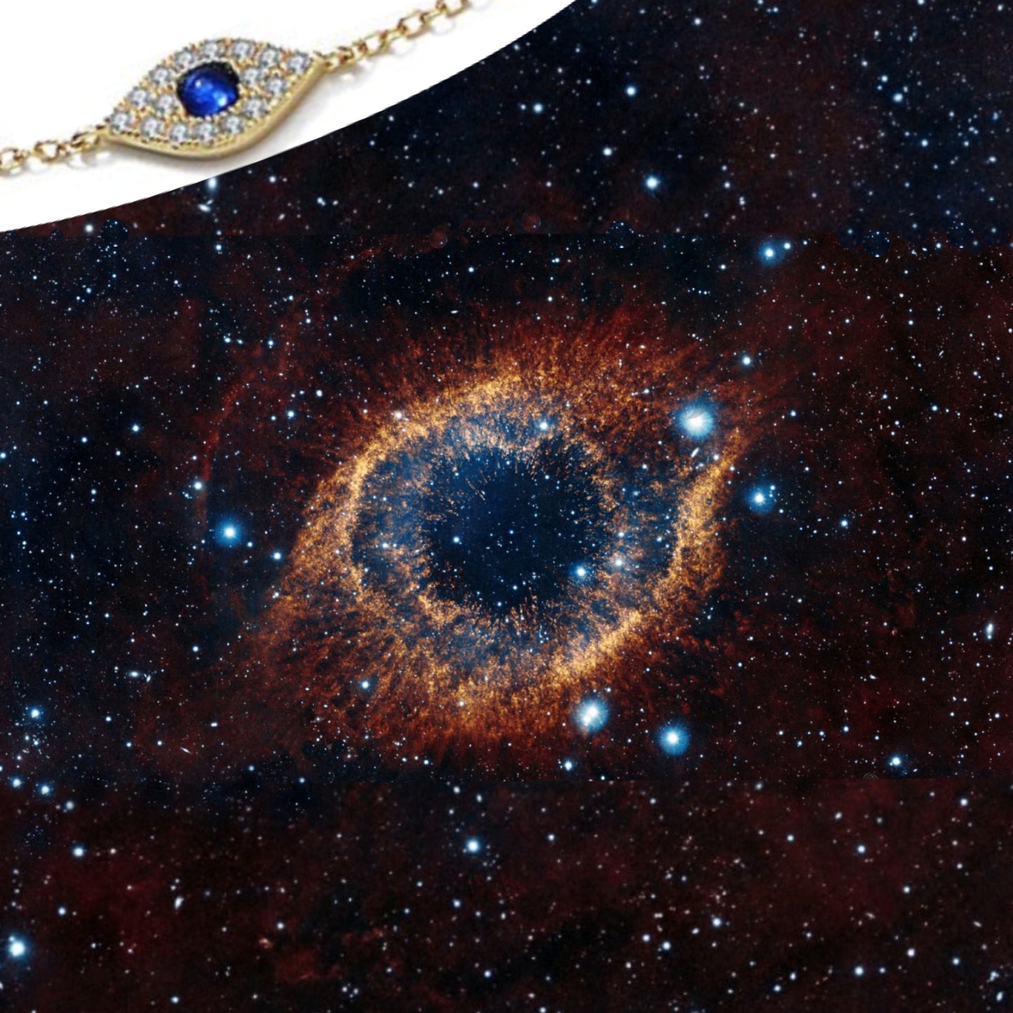 KFG Jewelry S925 Sterling Silver Evil Eye Bracelet for Women Adjustable Bracelet for Girls