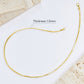 KFG Jewellry S925 Sterling Silver Snake Chains 18K Gold Plated Square Snake Necklaces Unisex Necklace