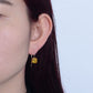 KFG Jewellry Vintage Colourful Square Zirconia Ear Hook Earrings | S925 Sterling Silver Earrings for Women | Dangle Earrings for Girls