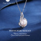 45cm(18'') Phoenix Necklace with Natural Pearl in Sterling Silver